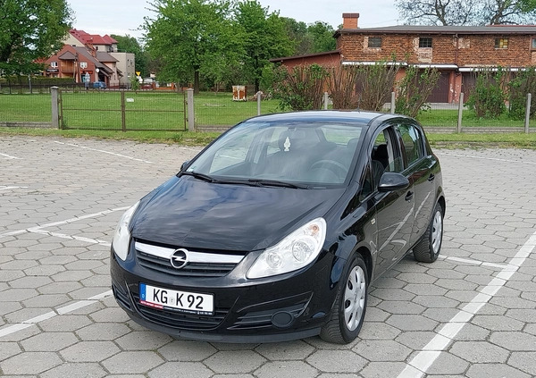 Opel Corsa cena 17700 przebieg: 184000, rok produkcji 2010 z Olsztyn małe 191